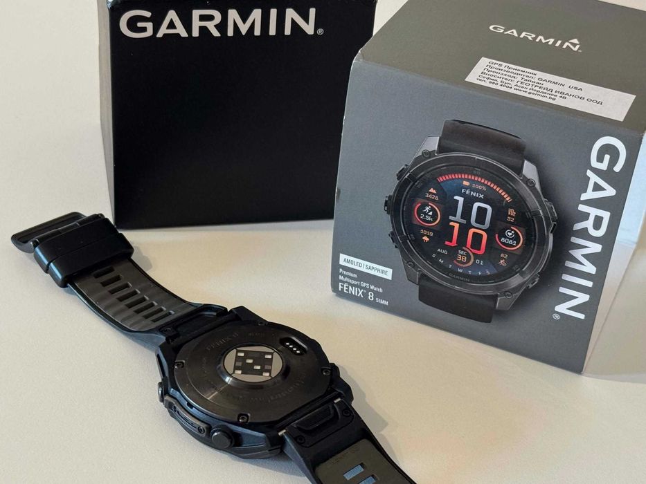 Бартер! Гаранция! Garmin Fenix 8 Amoled | Sapphire 51mm Premium Multisport GPS