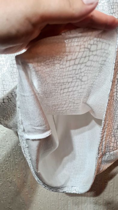 Дамска тениска металик лъскава