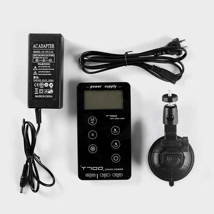 Power KIT EZ Circle - kit pentru tatuaj Nou, cu sursă T700 + diverse