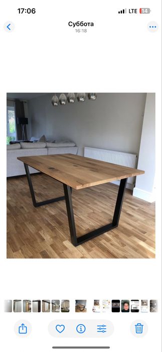 лофт стол на заказ