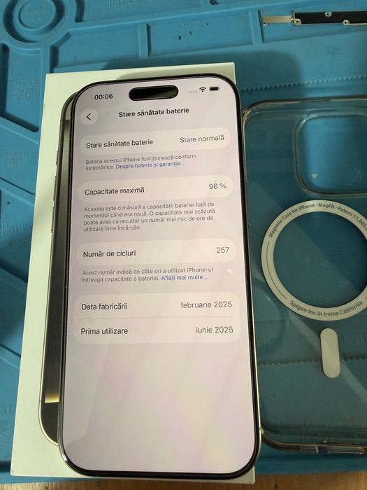 Iphone 16 Pro natural titanium