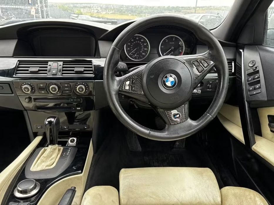 Dezmembrez BMW 525d NFL E60 2.5D 177cp,automat,M PACK,Navigatie mare,Interior recaro incalzit,Plafon negru M,sistem audio Hi-Fi
