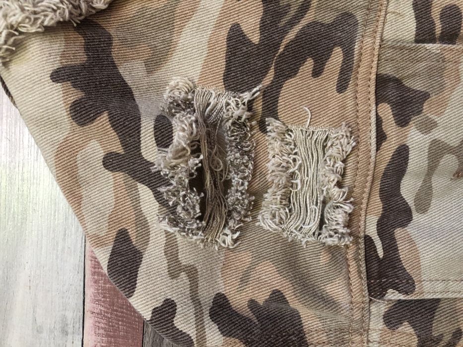 Камуфлажно дънково яке