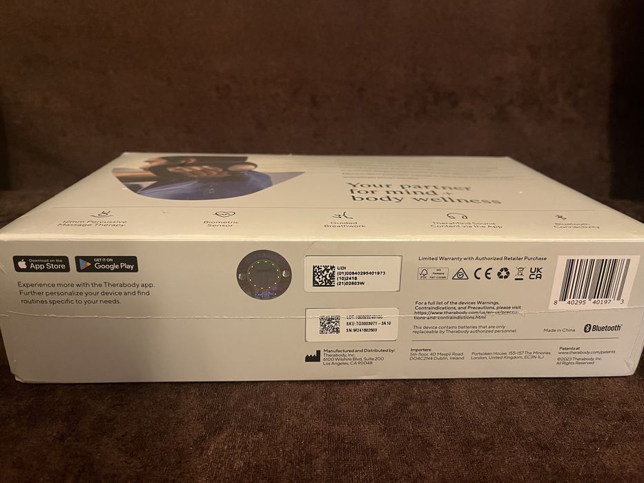 Масажор Therabody - Theragun Sense, черен