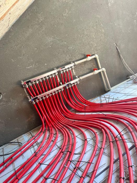 Отопление теплый пол под ключ