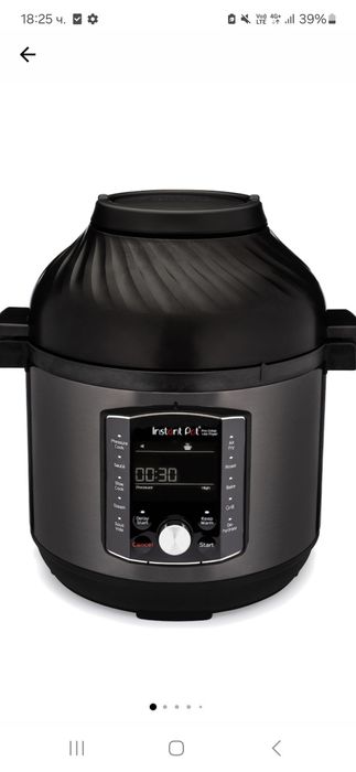 Комбиниран Instant Pot Pro Crisp 8Qt 140-0027-01-EU, Мултикукър & фрит
