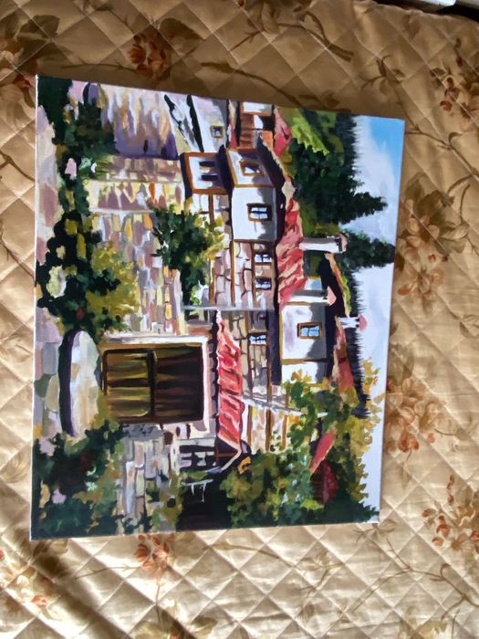 Ръчно изрисувани картини с маслени бои