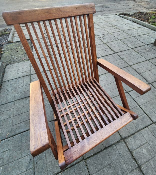 Комплект градински мебели тиково дърво