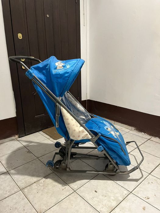 Санки коляска трансформер