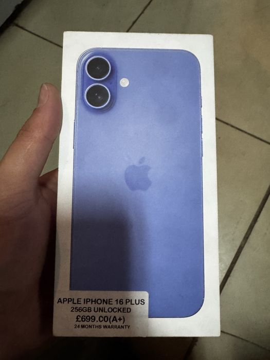Vand iphone 16 Plus, ca nou