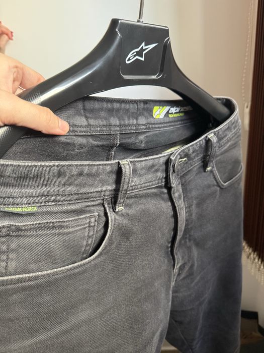 Blugi moto Alpinestars Cooper V3 Denim, Stare excelentă
