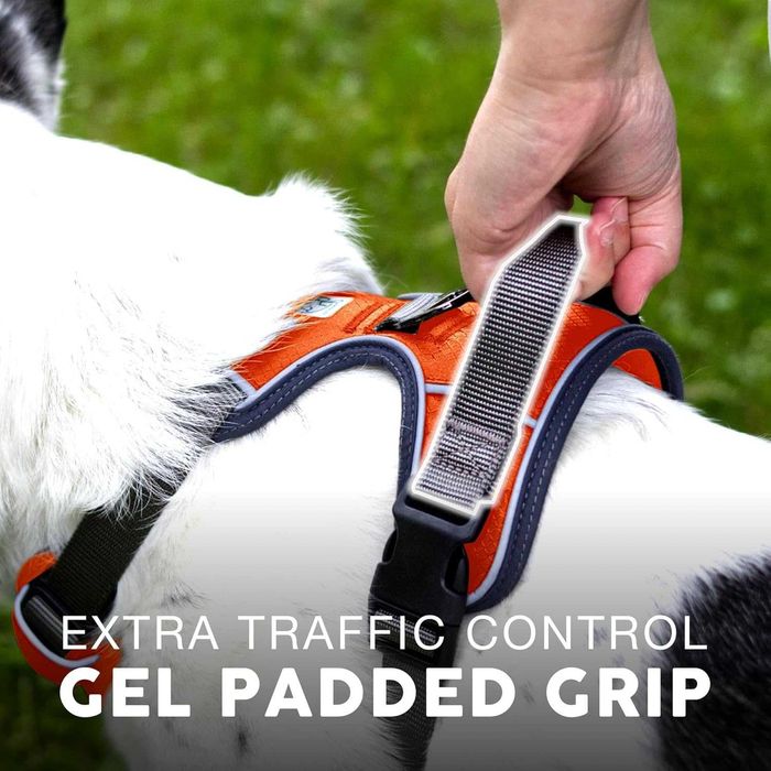Топ!Нагръдник за куче Embark Adventure No-Pull, размер S, оранжев