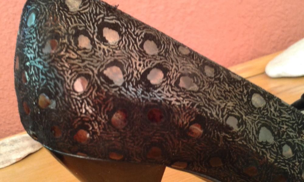 Vand pantofi din piele