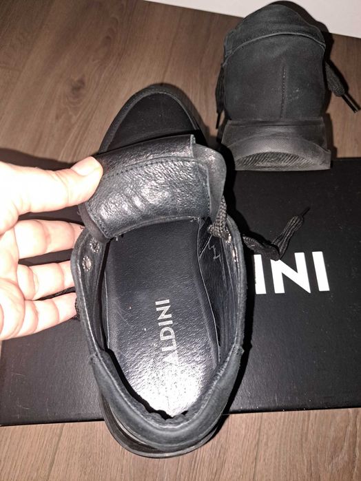 GALDINI сникърси от естествена кожа и велур