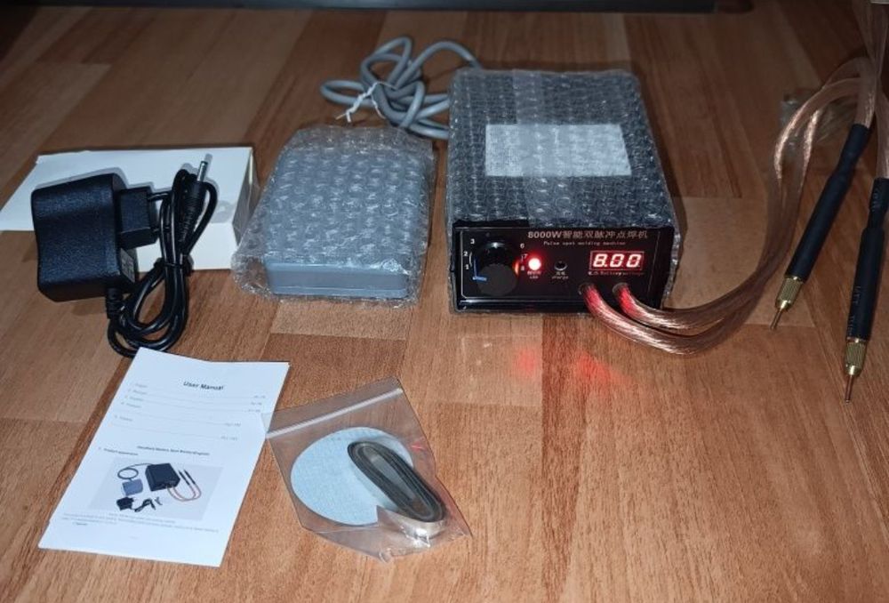 Контактная точечная сварка / батарейки / литий-ионный / 18650