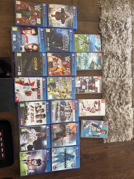 Play Station 4 (2014) и Nintendo switch first edition + игри