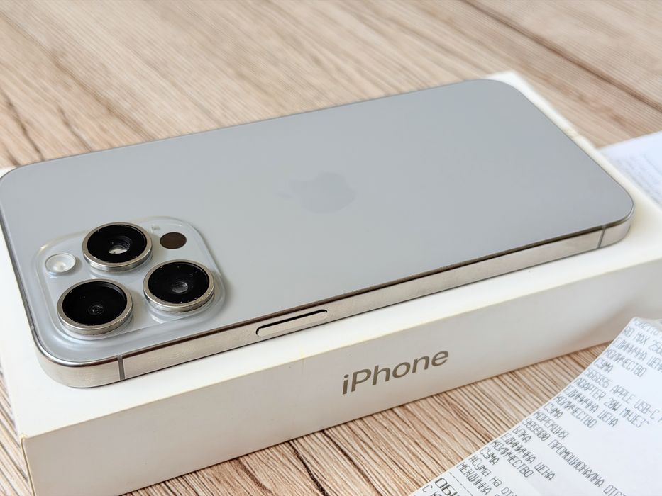 iPhone 15 Pro Max перфектен!!!