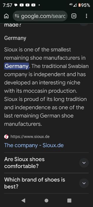Pantofi barbati Sioux Germania