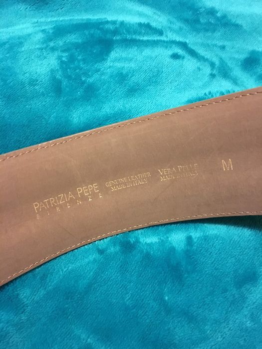 Кожен колан Patrizia Pepe