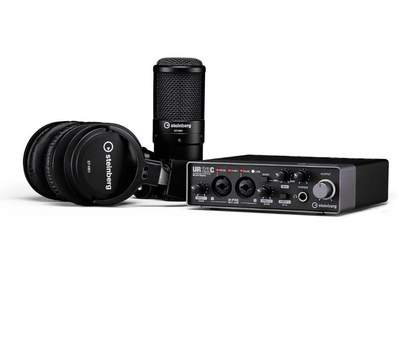 Звуковой карты STEINBERG UR22MKII va UR22C komplekt interfeys