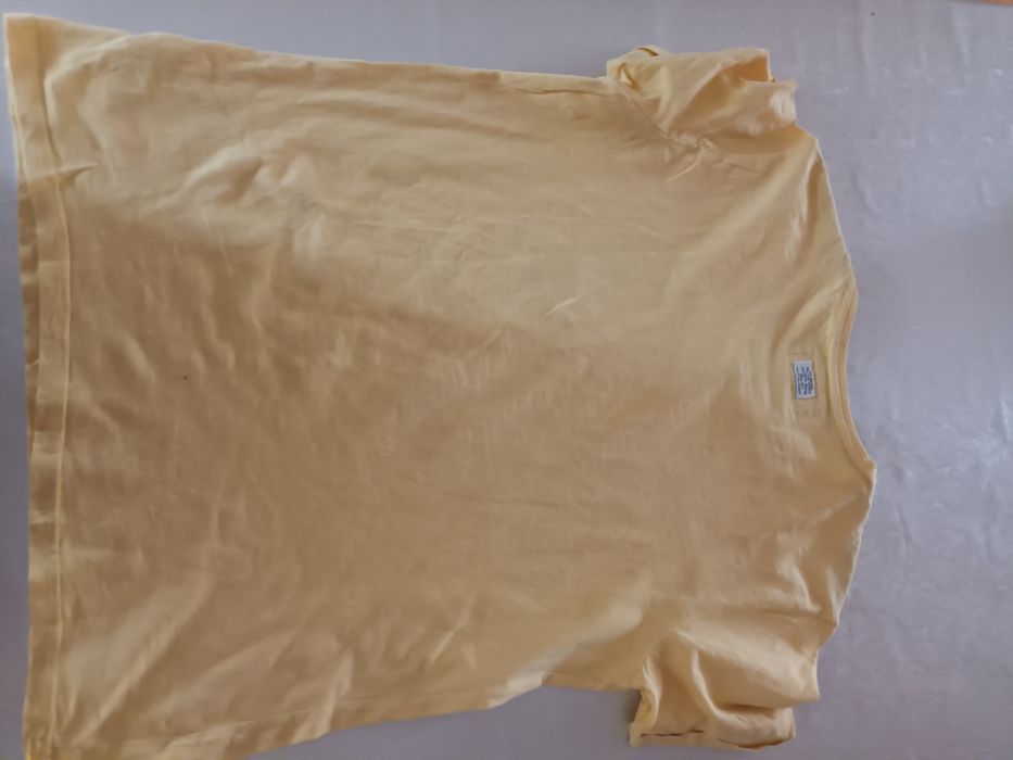 Tricou de barbati galben marimea L
