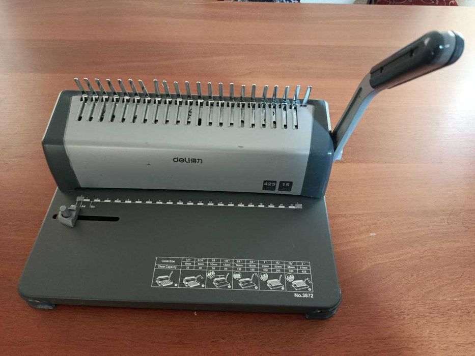 Переплёт аппарат Deli (металлический)