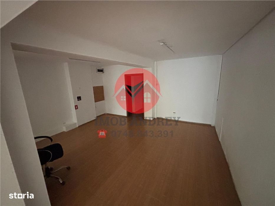 Spatiu comercial 78 mp ultracentral, vitrina mare si vad stradal