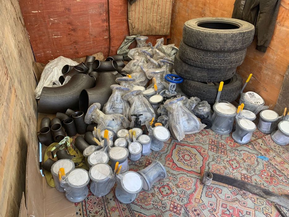 Кран шаровый стальной