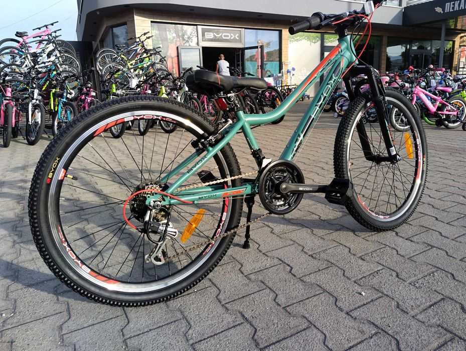 X Велосипед 24" ZANTE зелен