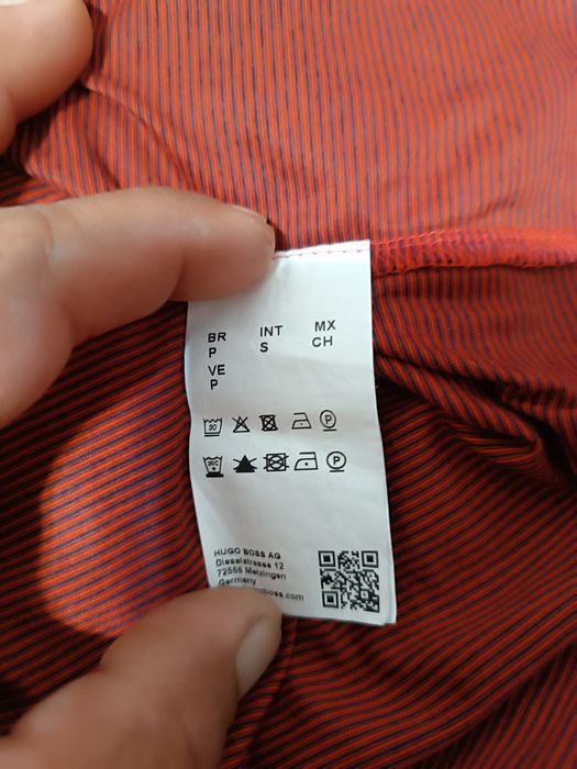 Tricou bumbac cu licra Hugo Boss original mărimea S