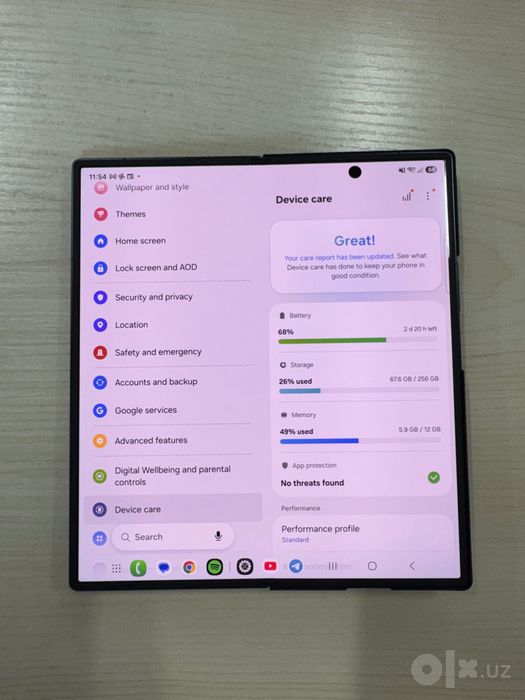 Samsung Galaxy Z Fold 7 12/256 GB — отличное состояние