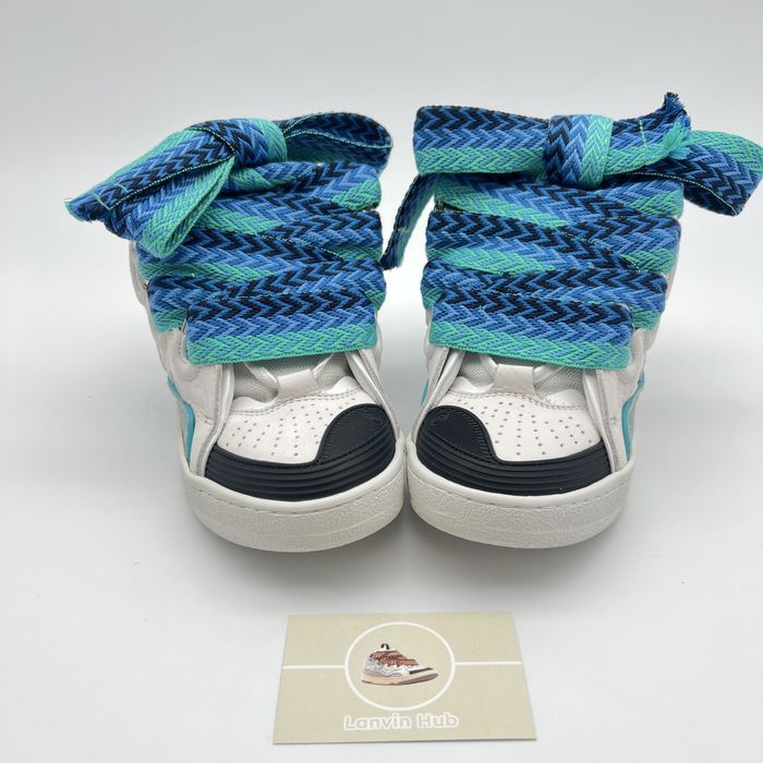 Lanvin Curb White Blue