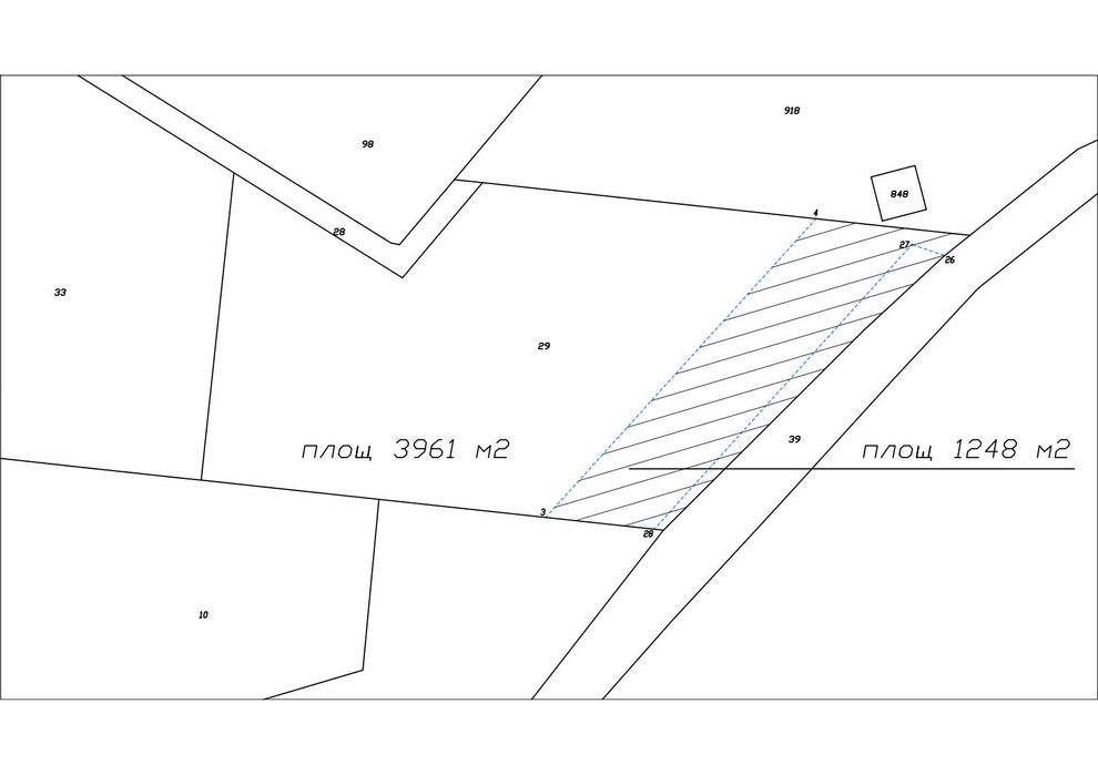 Продава се Парцел в София, Лозенец - 5209 кв.м за 55 €/кв.м - Снимка #3