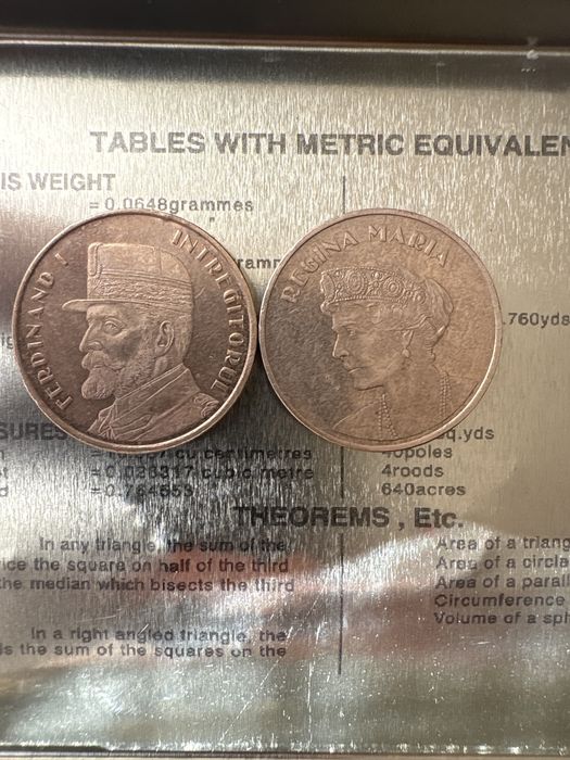 Monede regele mihai si regina maria