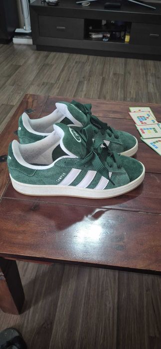 Adidas Campus 00s Dark Green / Verde - Mărimea 42 2/3 (Noi/Excelenți)