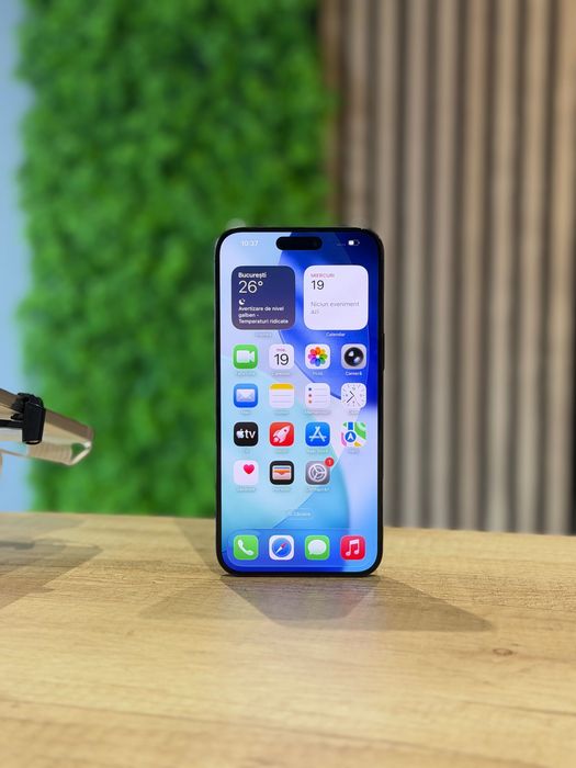 iPhone 16 Pro Max 256Gb Black/ Baterie98%/Garanție 15 luni @atsgsm.ro