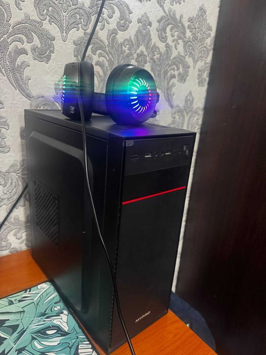 Komplekt kompyuter: i3 10100 / 16GB / GTX 750Ti / Monitor HP 24"