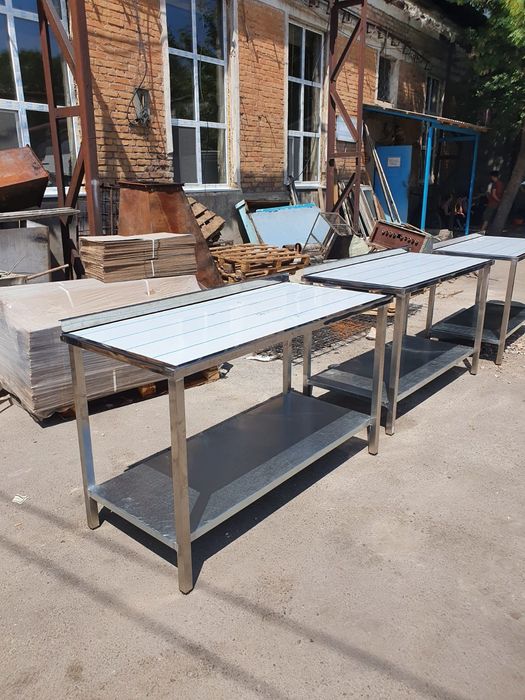 Стол мойка стеллаж