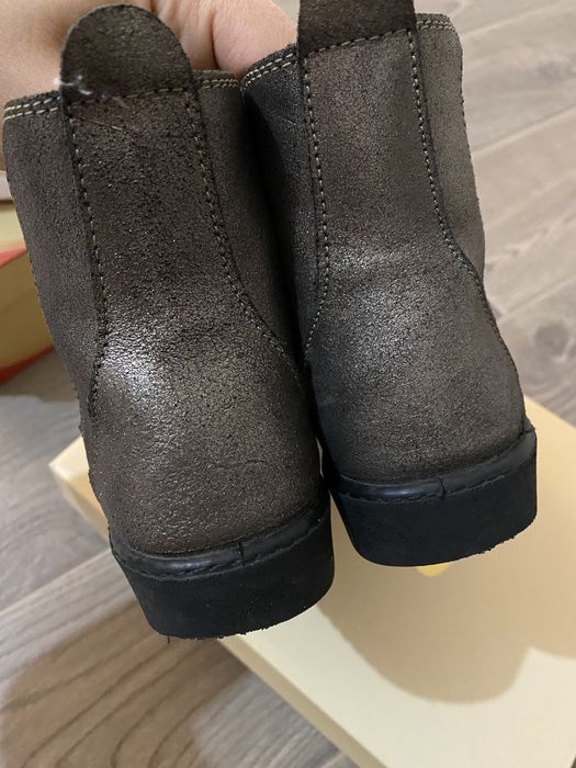 Утепленные демисезонные полусапожки