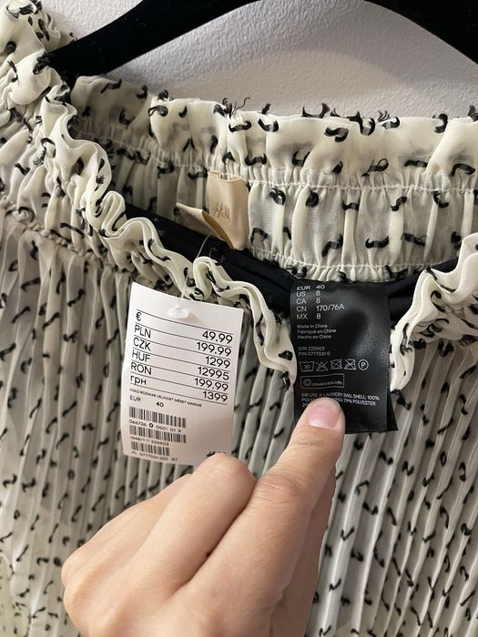 Fusta din tull H&M