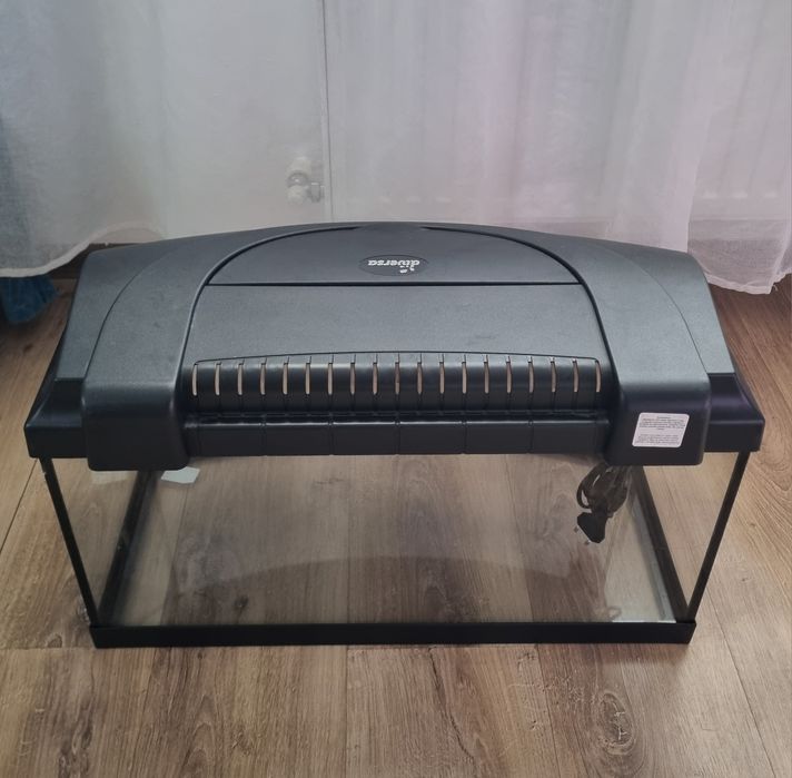 Acvariu Panoramic (Curb) Diversa 54L (60x30x30 cm) + Capac cu LED