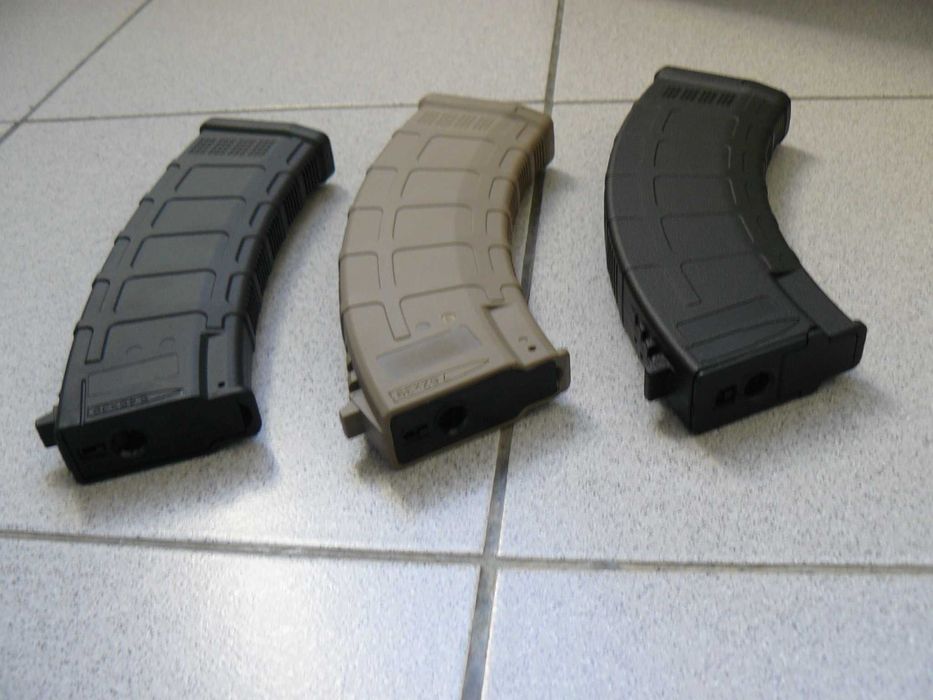 Incarcatoare Polimer Pusca Asalt Airsoft AK 47/74 Noi SNOW WOLF 3 Bucati