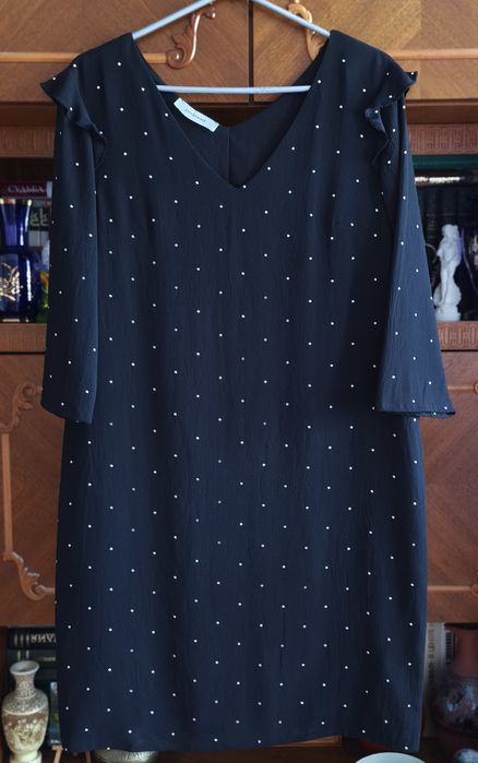 Платье чёрное 48 размер