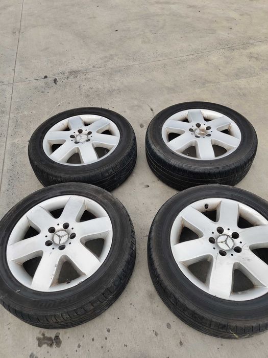 Оригинални алуминиеви лети джанти за Мерцедес 5x112 17