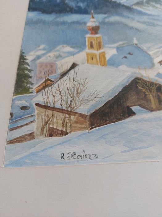 Vand Doua Picturi/Peisaj Montane