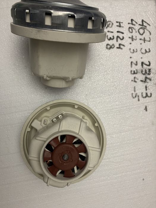 Motor aspirator domel H 124mm q 138mm zelmer domel bosch karcher