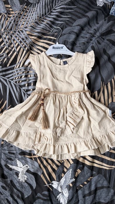 Платье детское на 9-12месяцев