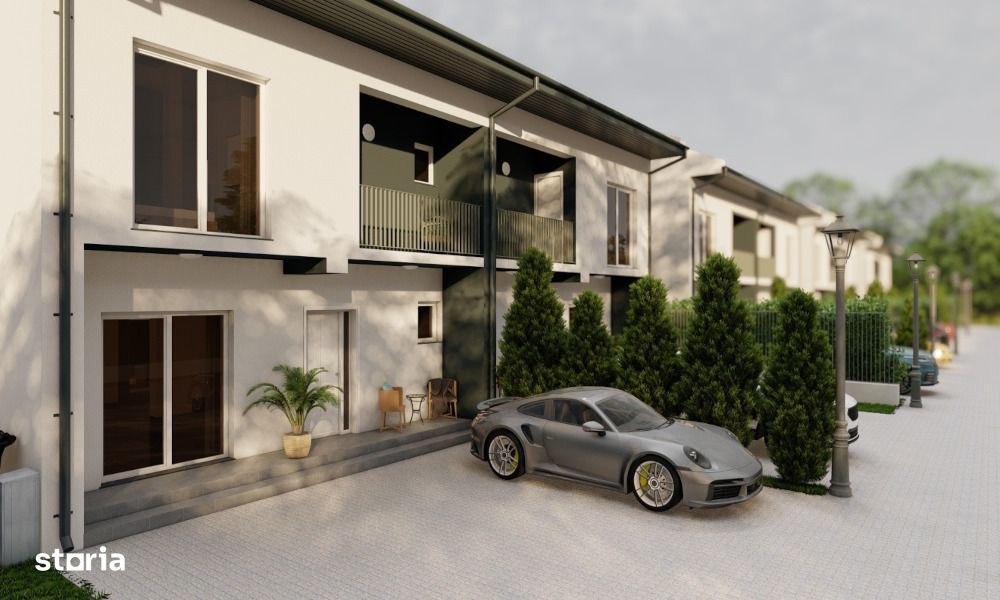 Casa noua tip duplex in complex rezidential