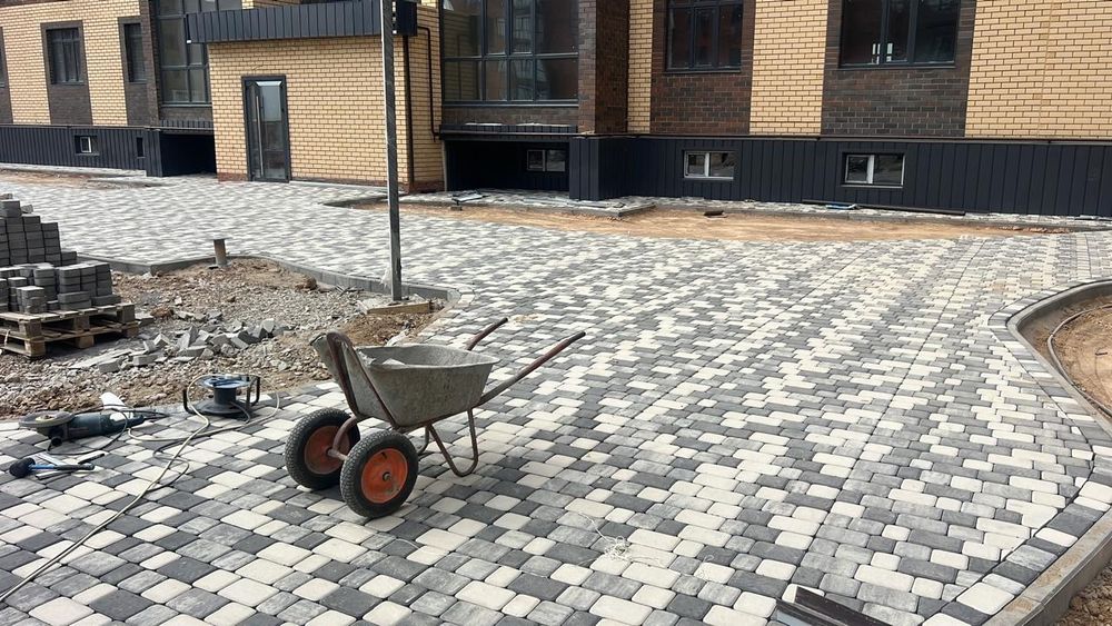 Продажа и укладка тротуарной плитки