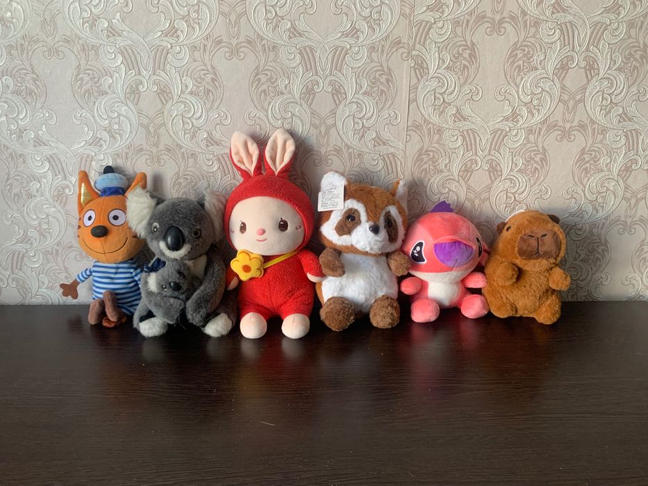 Игрушки мягкие плюшевые